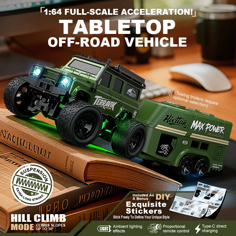 1:64 Full Proportional Desktop - Drone Or Rc Car 评论和价格